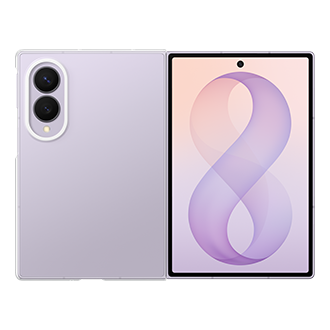 Galaxy Z Fold8 Clear Case Front2 Transparent 