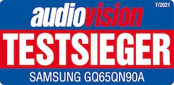 Audiovision, Testsieger zum GQ65QN90A