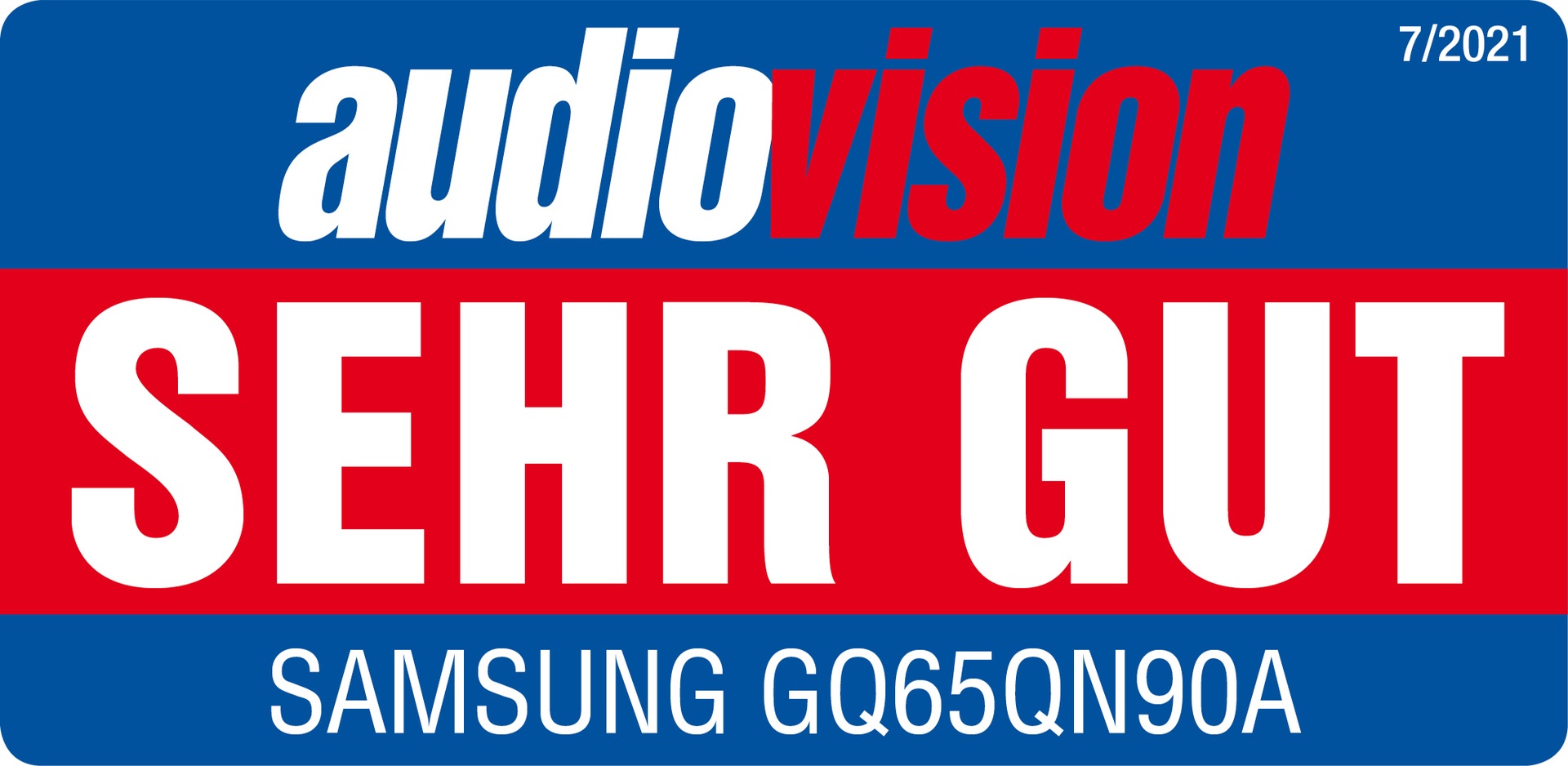 Audiovision, Sehr gut zum GQ65QN90A