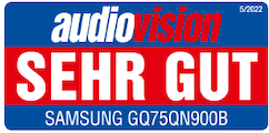 Audiovision, Sehr Gut (94/100), 05/2022, GQ75QN900B, Einzeltest.