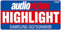 Audiovision, Highlight, 05/2022, GQ75QN900B, Einzeltest.