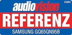 Audiovision, Sehr Gut (91/100), Testsieger, Referenz, Highlight, Ausgabe 02/2023, GQ65QN95B, Im Vergleichstest: 4 TVs.