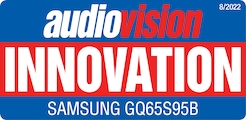audiovision, Innovation, Ausgabe 8/2022, zum Samsung GQ65S95B, Einzeltest