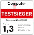 Computer Bild, Testsieger, sehr gut (1,3), Ausgabe 11/2023, zum Samsung GQ43QN90C, im Vergleichstest: 2 TVs, Qualitätsurteil: 1x sehr gut, 1x gut.