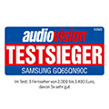 audiovision, Testsieger (91/100), Ausgabe 7/2023, zum Samsung GQ65QN90C, im Test: 3 Fernseher von 2.000 bis 3.400 Euro, Qualitätsurteil: 3x sehr gut.