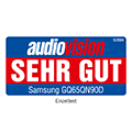 * audiovision, sehr gut, Ausgabe 5/2024, zum Samsung GQ65QN90D, Einzeltest.