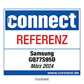 * connect, Referenz, Überragend (952/1015), Ausgabe März 2024, zum Samsung GQ77S95D, Einzeltest.