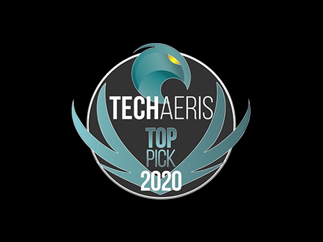 There are five tech media award logos of G7. They  are TechAeris, AVS Forum, Overclock.net, Tech Advisor, and Expert Reviews