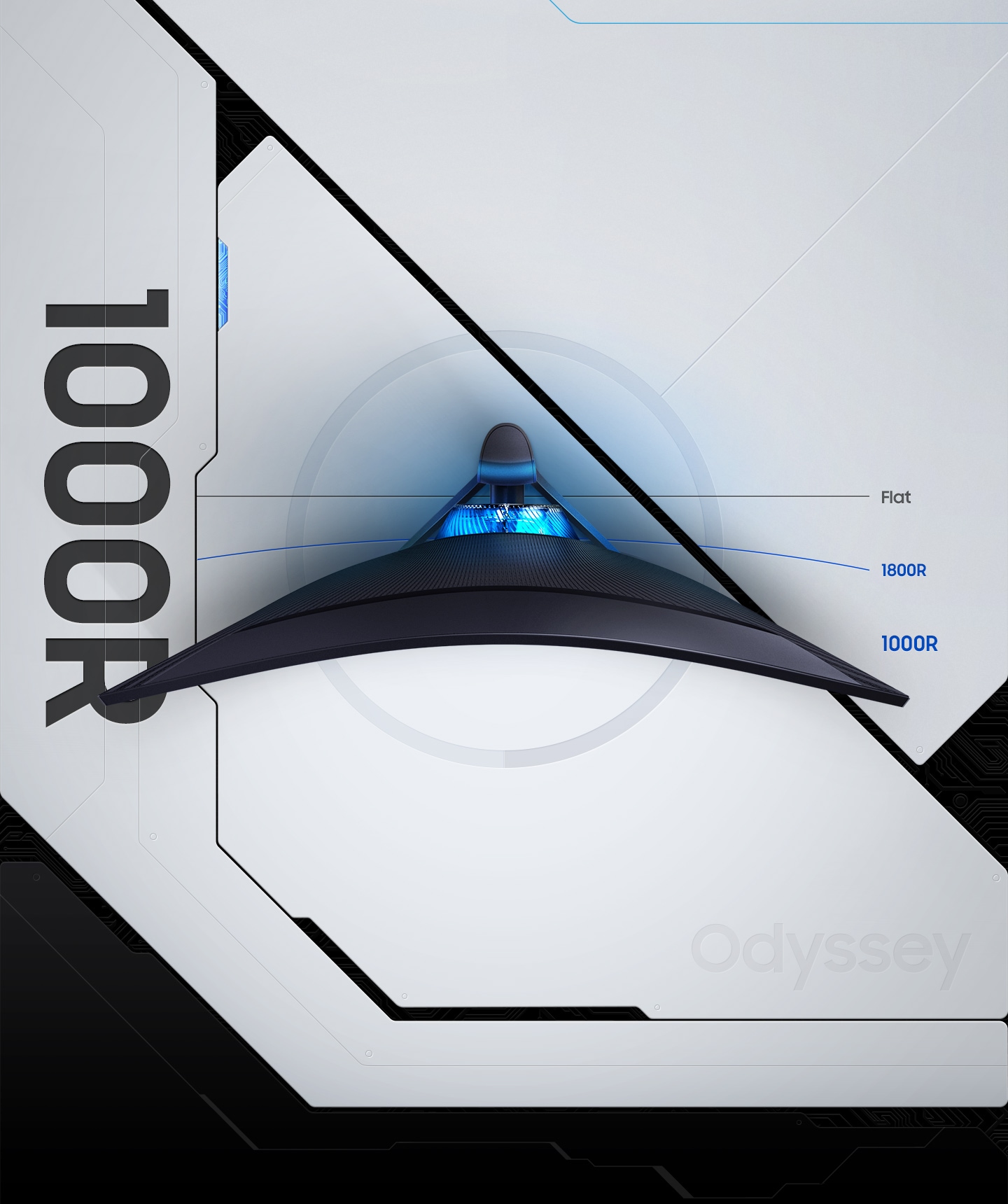 1000R Curved Screen