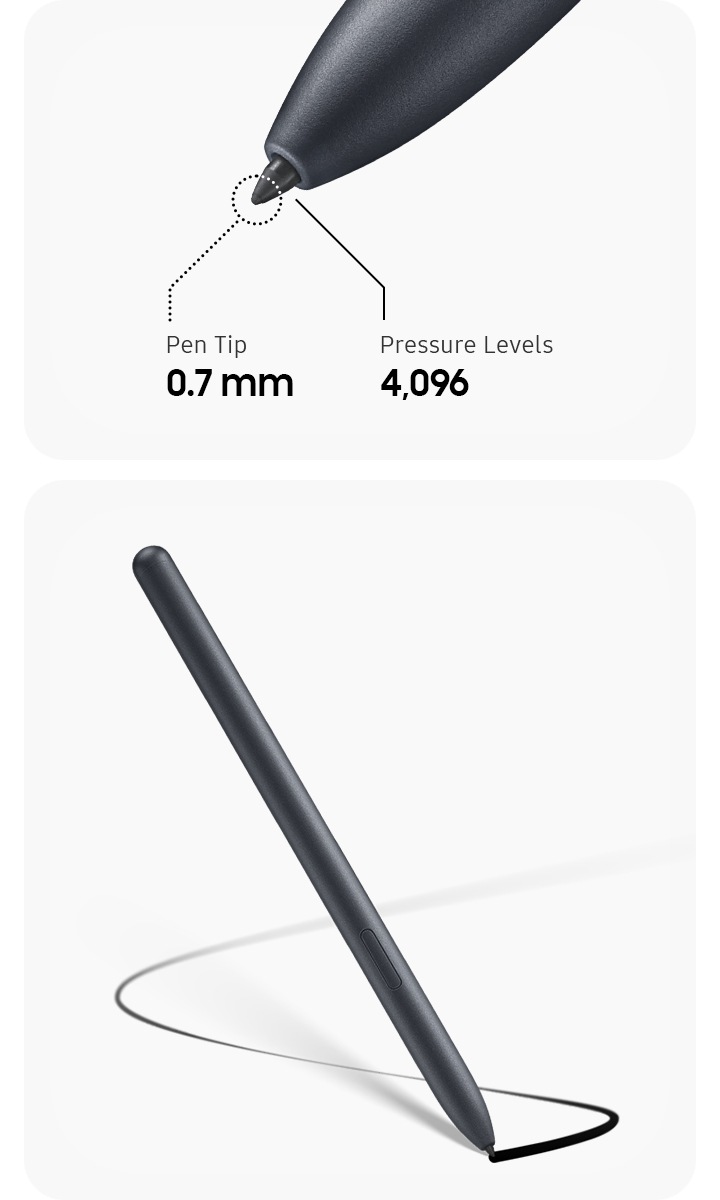 5x S Pen Spitzen Ersatz - Kompatibel Mit Galaxy Tab S7 FE, S7, S7+, S6, S6 Lite (weiß)