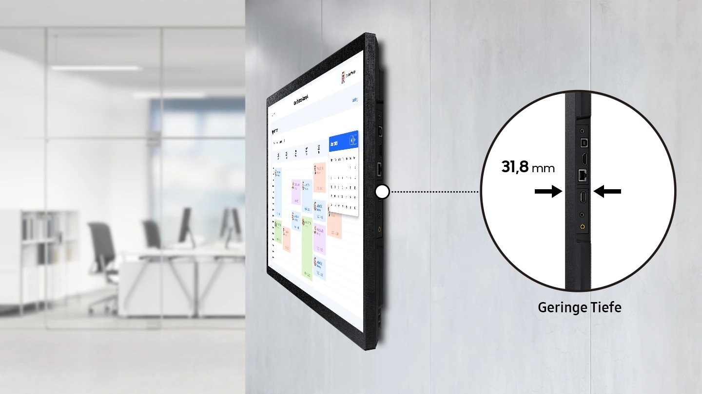 Schlankes und smartes Design