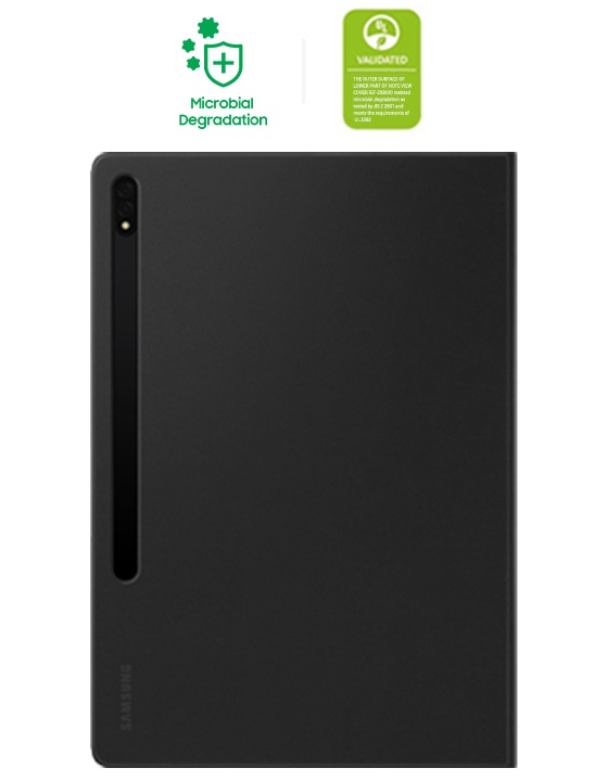 Galaxy Tab S8+ Note View Cover EF-ZX800 black | Samsung Deutschland
