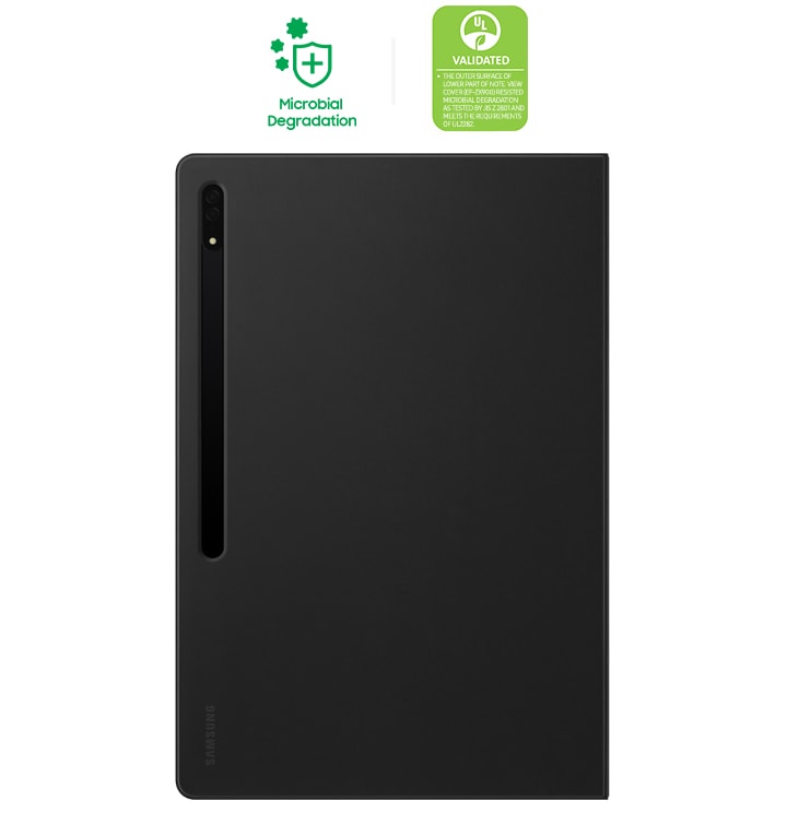 Note View Cover EF-ZX900 für das Galaxy Tab S8 Ultra black