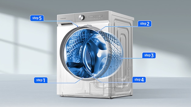 WW11BB944AGMS2, WW9400B Bespoke AI™ Waschmaschine, 11 kg, EEK: A mit  QuickDrive und AI Wash | Samsung Deutschland