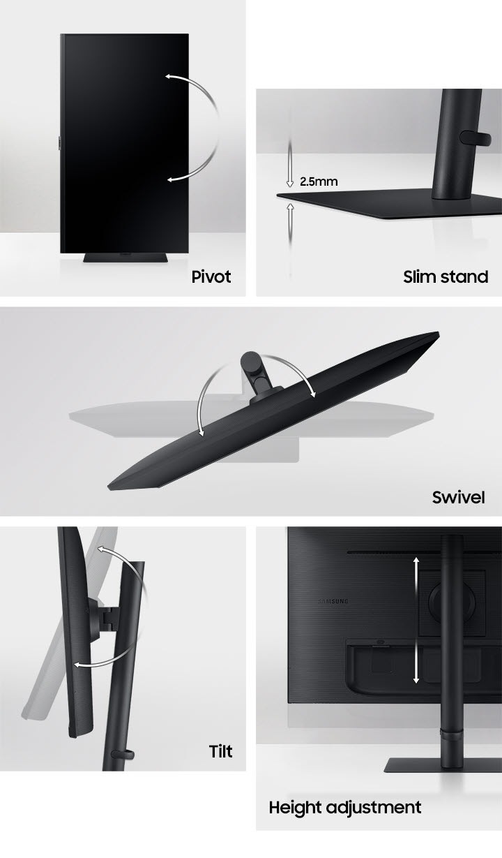 サムサン・サロン S8 UHD Monitor 27 Zoll | Samsung Business DE