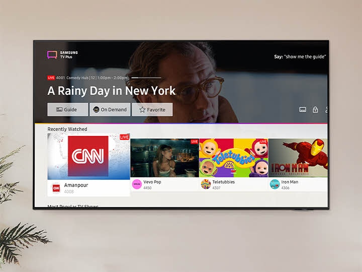 Free streaming variety with Samsung TV Plus