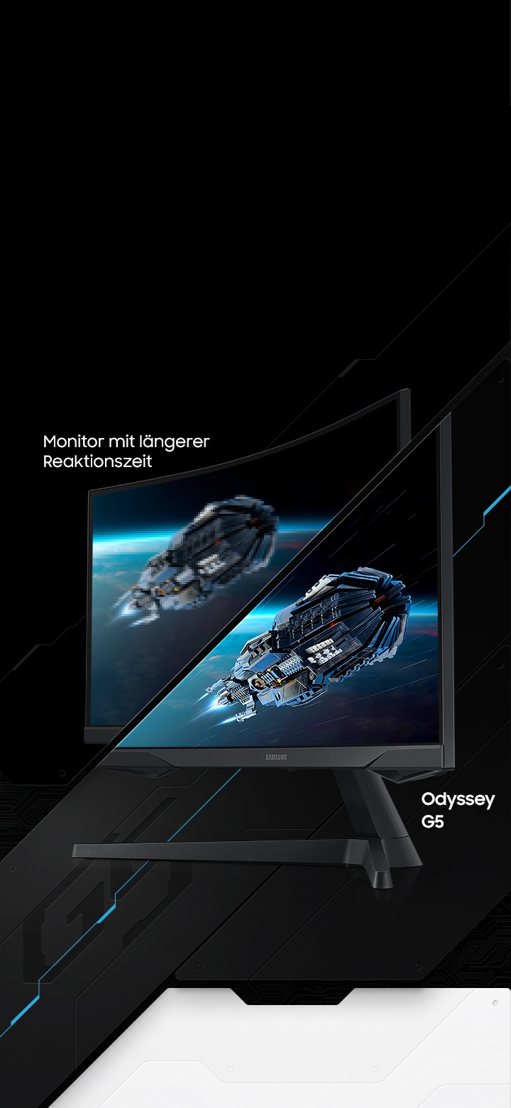Monitor | Samsung Gaming G55T DE 27 Zoll Odyssey G5