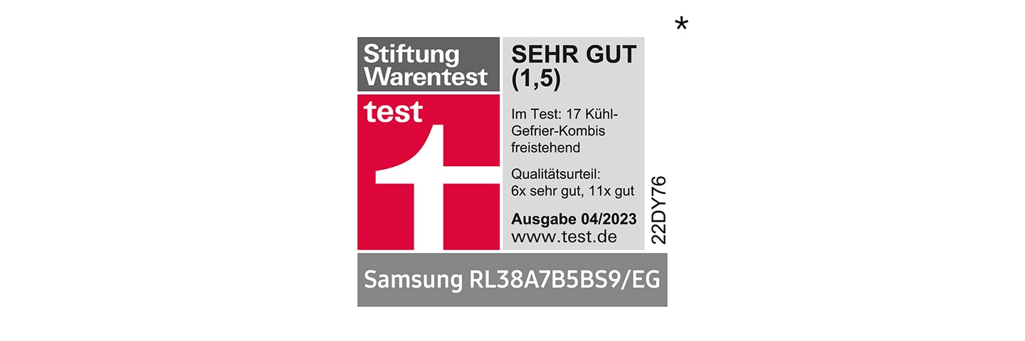 (RL38A7B5BS9/EG) Samsung DE Silber Kühl-Gefrierkombination | kaufen