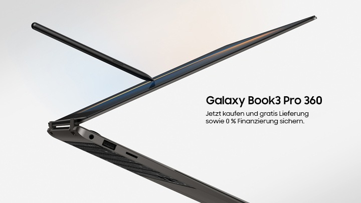 Galaxy Book3 Pro 360 5G 16 Zoll (NP965QFG-KA3DE) | Samsung DE