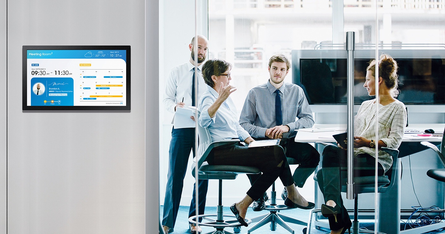 Bild zeigt Display mit  All-in-One-Lösung der QB13R-M-Serie