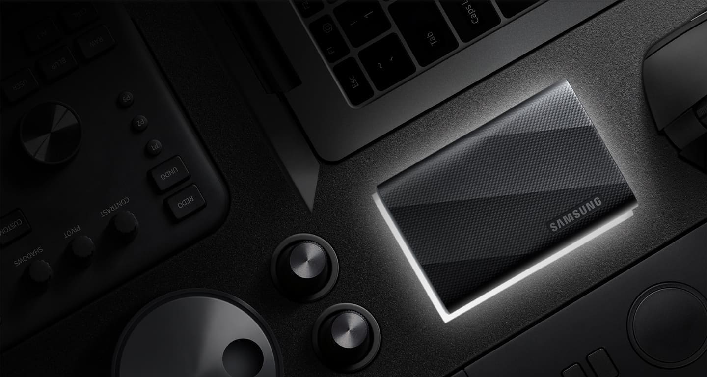 The T9 is a portable SSD device.