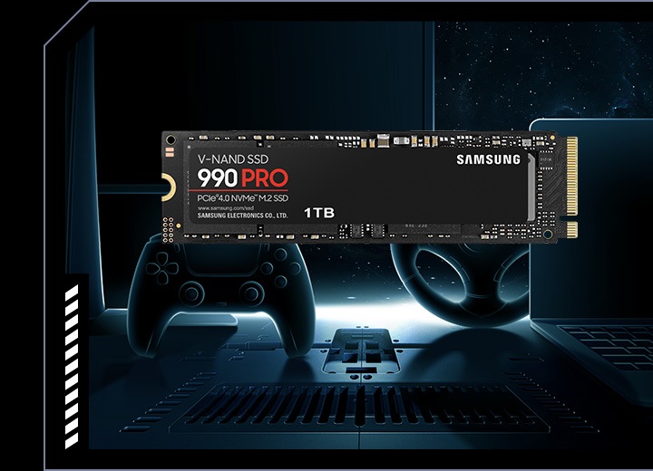 990 PRO NVMe™ M.2 SSD - 2 TB MZ-V9P2T0BW | Samsung DE