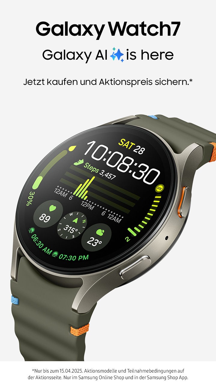 Galaxy Watch7 (40 mm, BT) | Green | Samsung DE