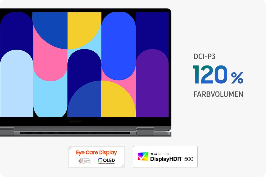 Galaxy Book5 360 OLED-Touch-Display