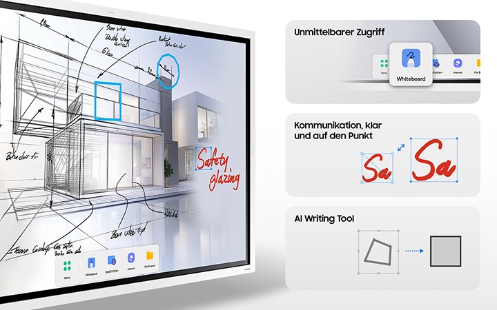 Aktualisierte Whiteboard-App