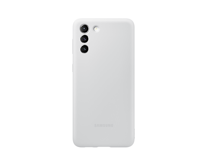 Samsung Silicone Cover EF-PG996 für das Galaxy S21+ 5G - Light Gray
