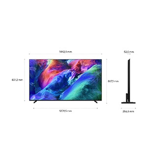 65" Micro RGB R85H 4K Samsung Vision AI Smart TV (2026) Titanium Black