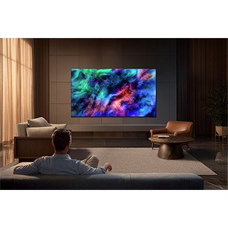 65" Micro RGB R95H 4K Samsung Vision AI Smart TV (2026) Black