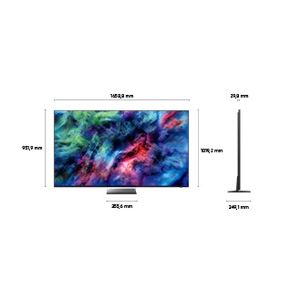 75" Micro RGB R95H 4K Samsung Vision AI Smart TV (2026) Black