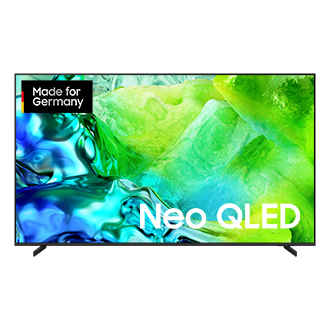 100" Neo QLED QN80H 4K Samsung Vision AI Smart TV (2026) Front Titanium Black 
