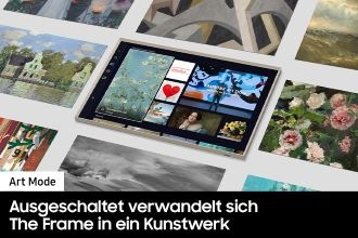 Art Store auf The Frame inmitten von Bildern