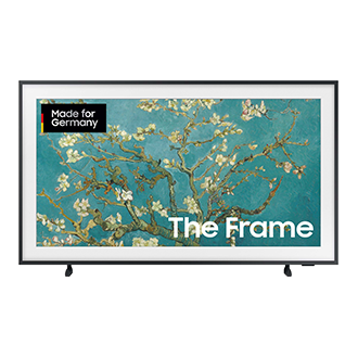 GQ32LS03CBU 32" QLED 4K The Frame LS03C (2023) Frontansicht mit Standfuß