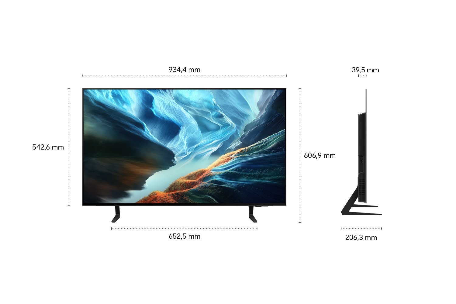 42" OLED S90H 4K Samsung Vision AI Smart TV (2026) Graphite