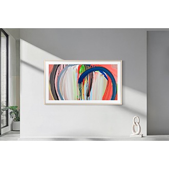 43" The Frame LS03HE 4K Samsung Vision AI Smart TV (2026) Schwarz