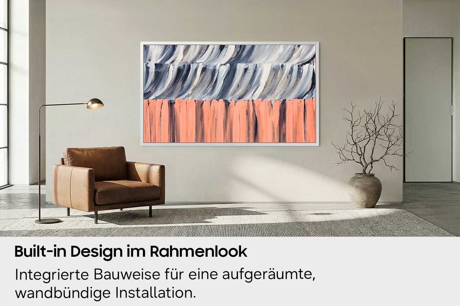 43" The Frame LS03HE 4K Samsung Vision AI Smart TV (2026) Schwarz