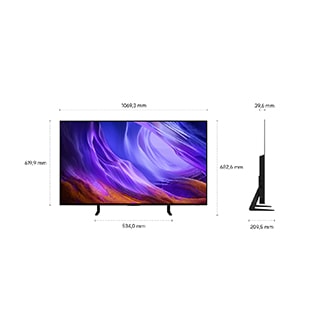 48" OLED S85H 4K Samsung Vision AI Smart TV (2026) Graphite