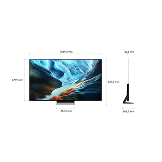 48" OLED S94H 4K Samsung Vision AI Smart TV (2026) Graphite