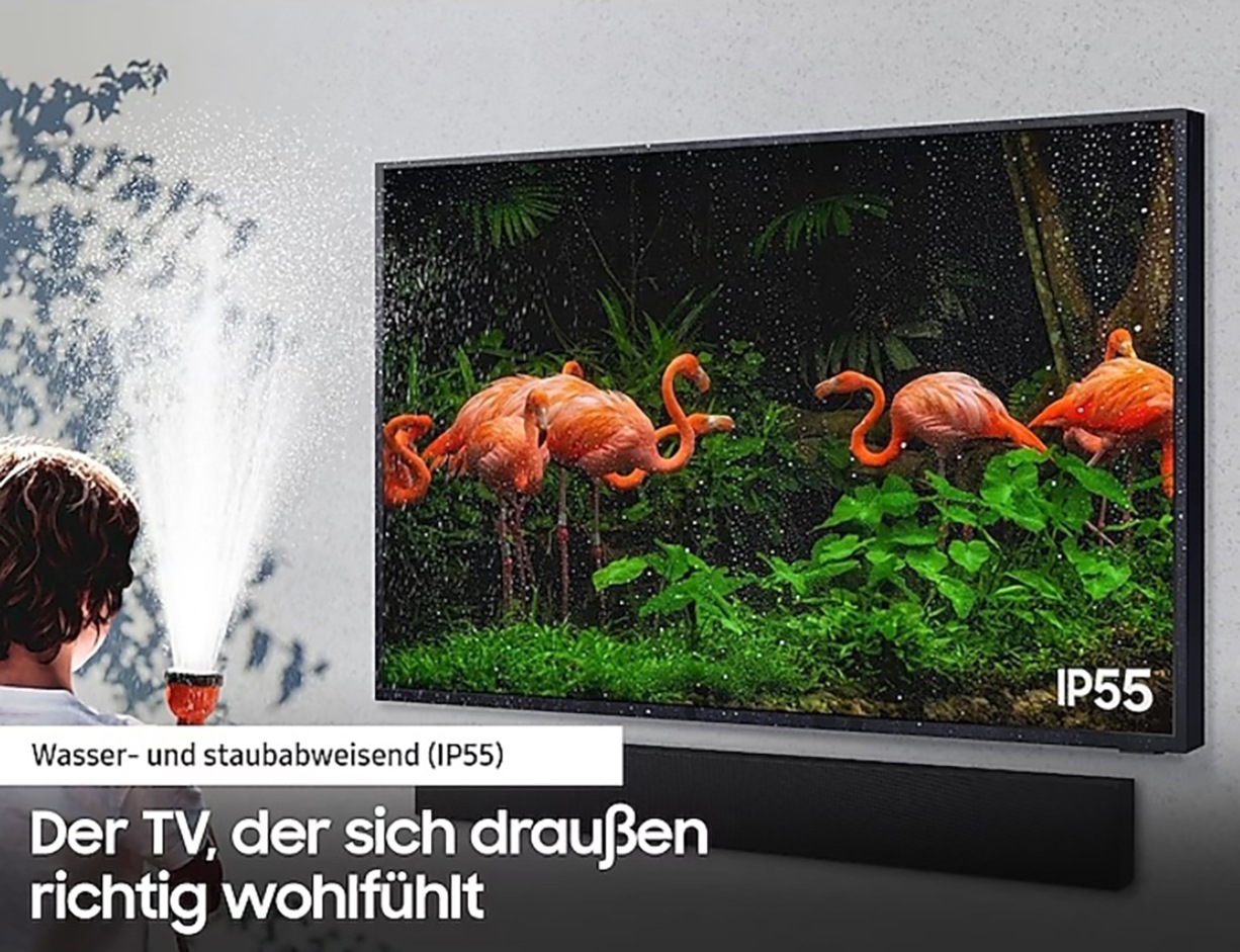 55" The Terrace 4K Outdoor Smart TV (2024) Black