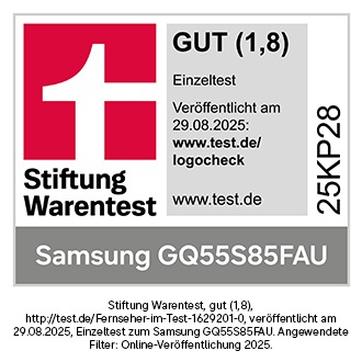 55" OLED S85F 4K Vision AI Smart TV (2025) Graphite