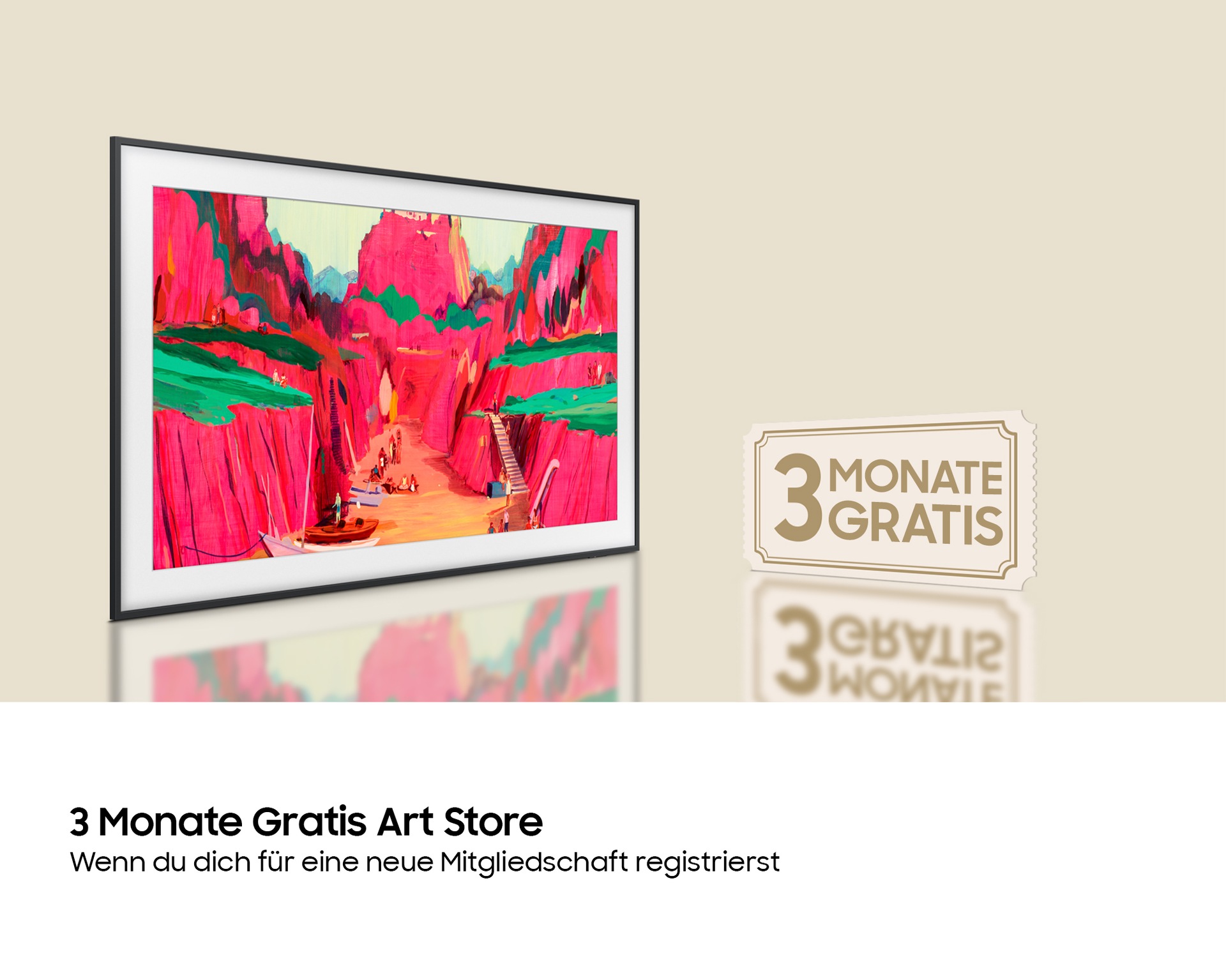 65" QLED 4K The Frame LS03BG (2023) Schwarz