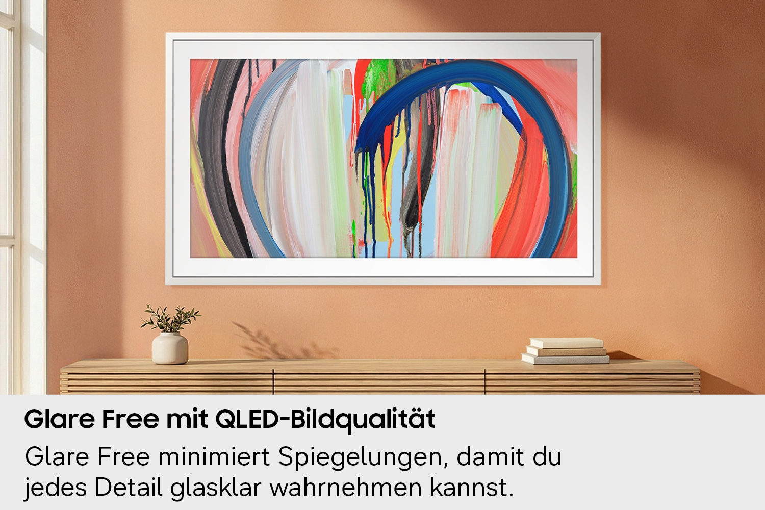 65" The Frame LS03HA 4K Samsung Vision AI Smart TV (2026) Schwarz