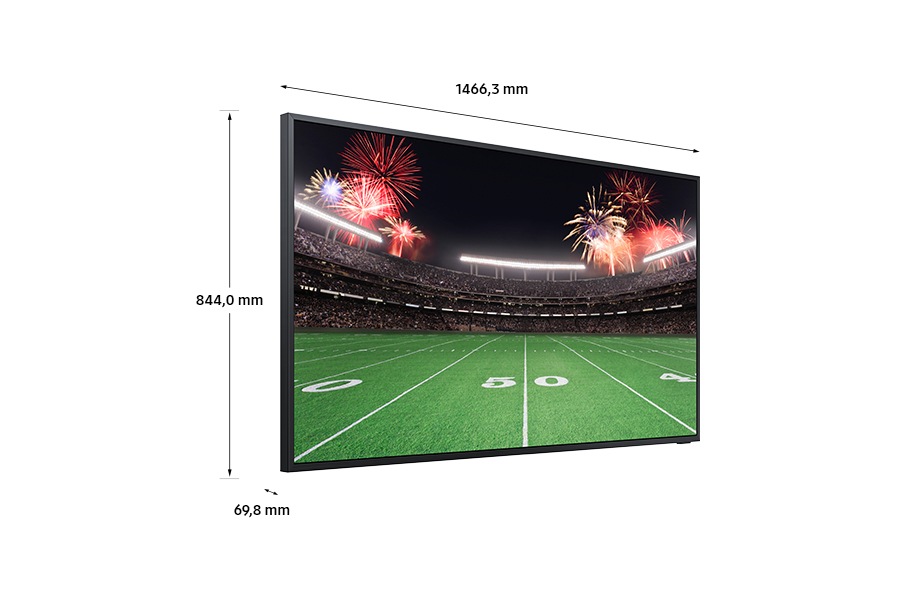 65" The Terrace 4K Outdoor Smart TV (2024) Black