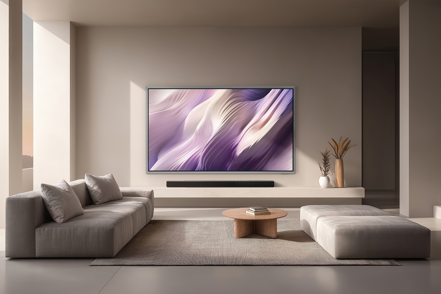 65" OLED S99H 4K Samsung Vision AI Smart TV (2026) Silver