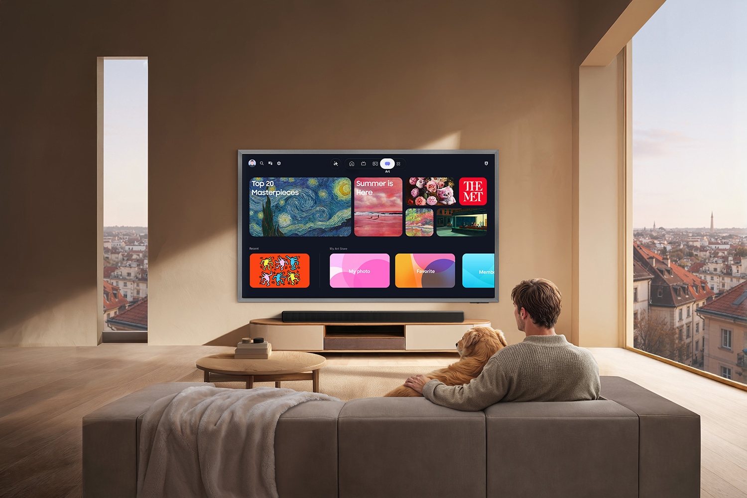 65" OLED S99H 4K Samsung Vision AI Smart TV (2026) Silver