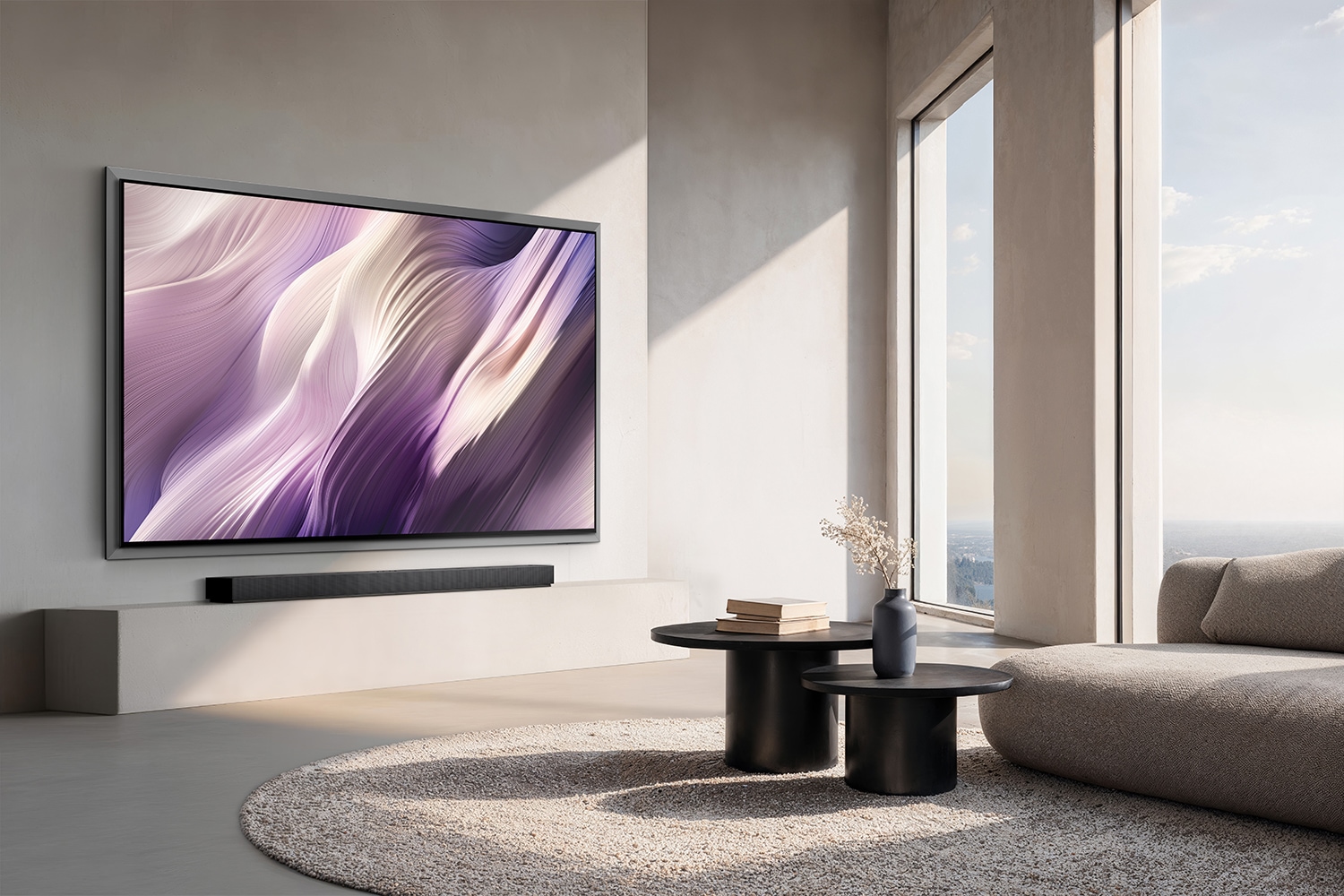 65" OLED S99H 4K Samsung Vision AI Smart TV (2026) Silver