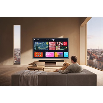 65" OLED S99H 4K Samsung Vision AI Smart TV (2026) Silver